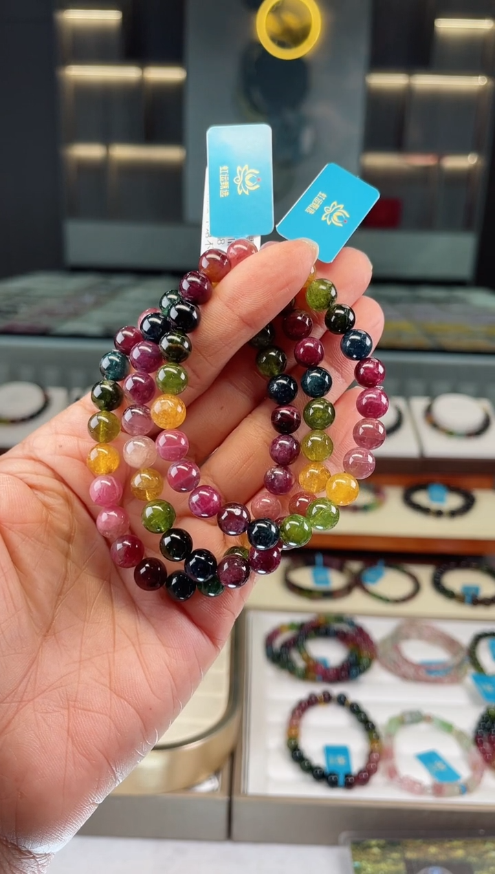 【闪购商品】碧玺单圈手串未镶嵌（多样性发一条）Q