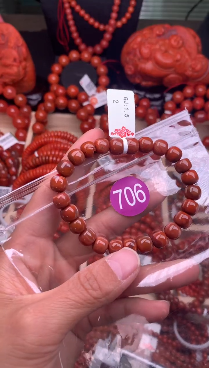 【闪购商品】南红玛瑙珠宝奇石未镶嵌706-8