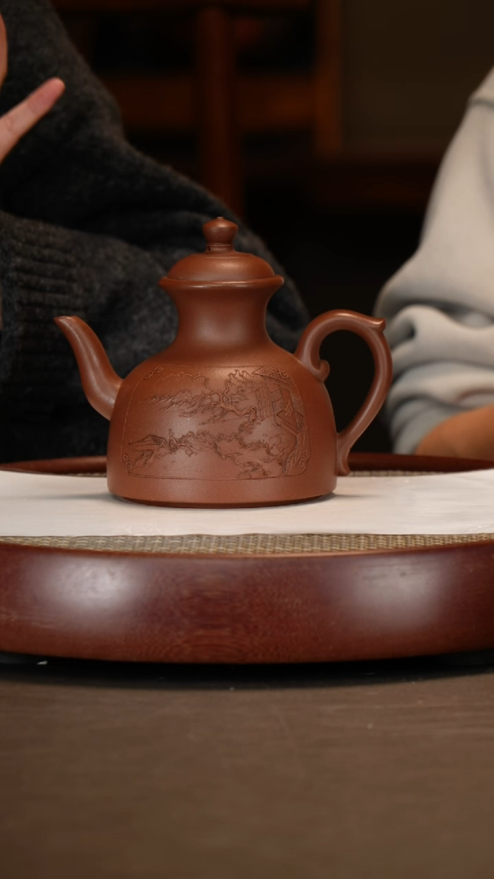 【闪购商品】紫砂茶壶画中壶+杯