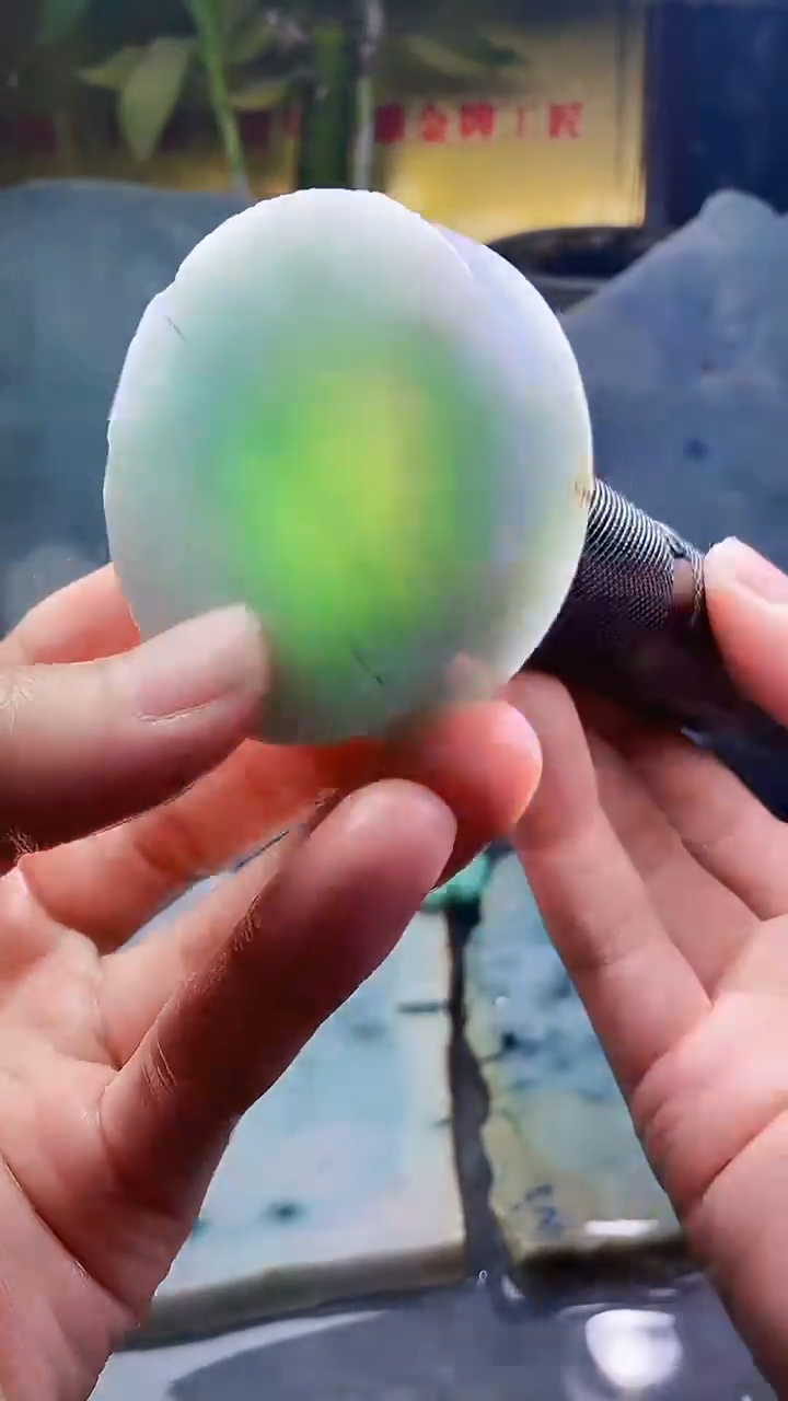 未镶嵌挂件翡翠小雨129