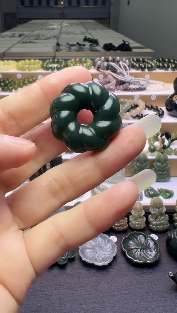 颈饰未镶嵌和田玉72号链接约卡30*11