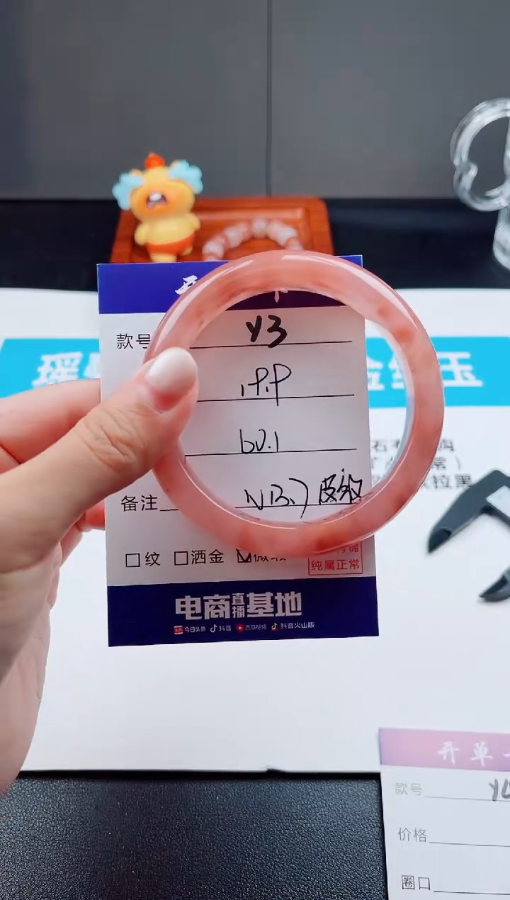 未镶嵌手镯石英质玉Y3  -  60.1