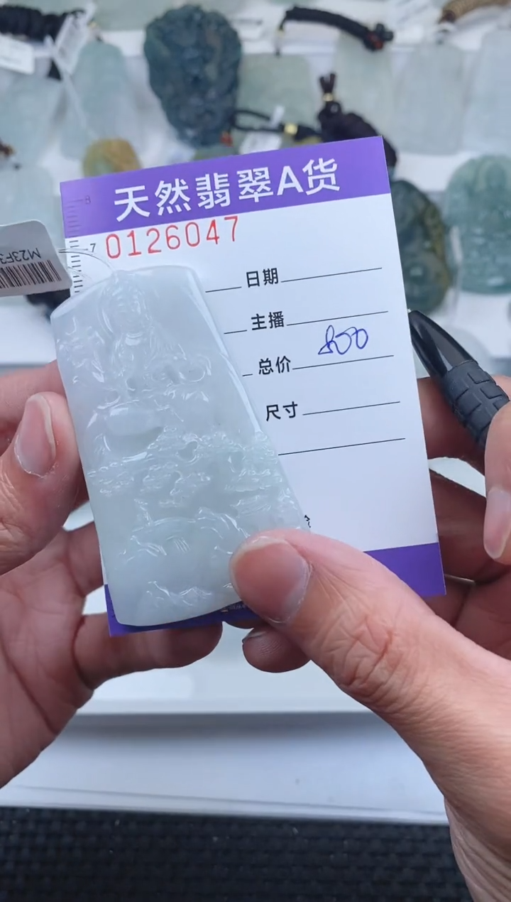 【闪购商品】翡翠颈饰未镶嵌        047