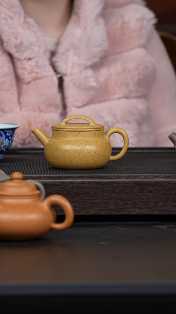 【闪购商品】紫砂茶壶梨皮段瓦当