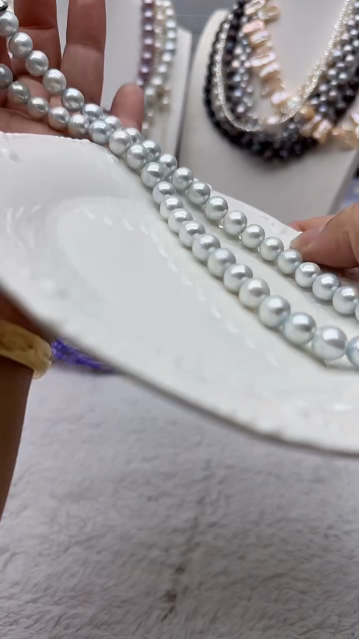 淡水珍珠未镶嵌套链82