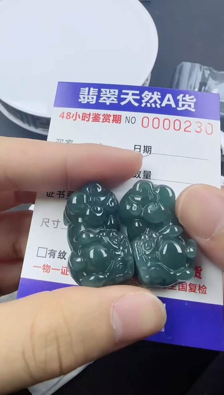 【闪购商品】翡翠颈饰未镶嵌00000230