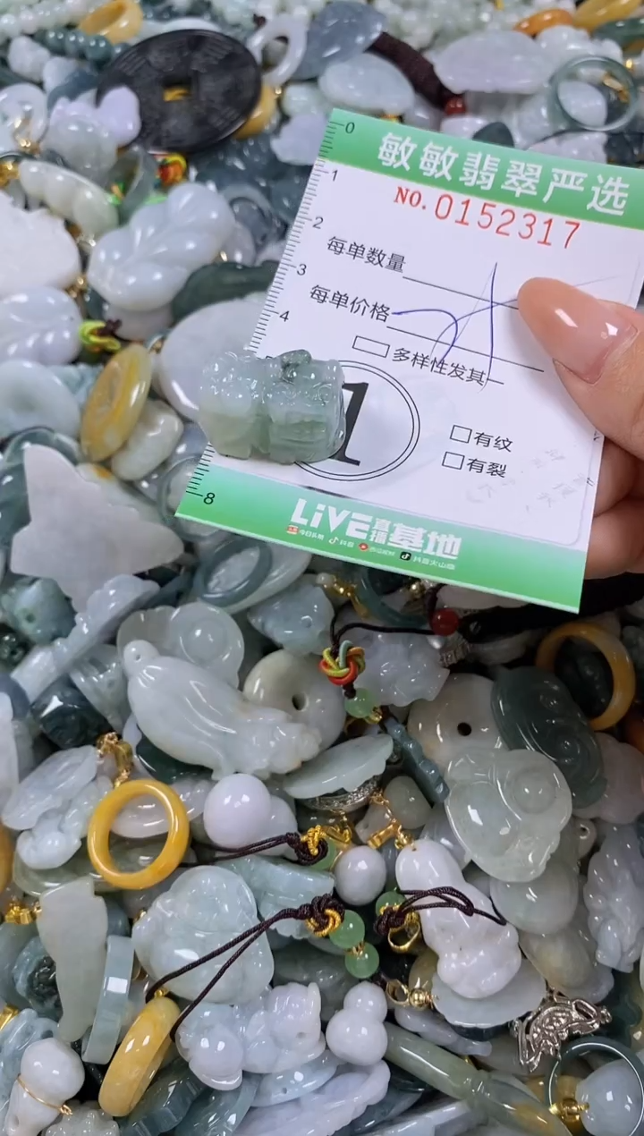 翡翠未镶嵌颈饰闪购0152317