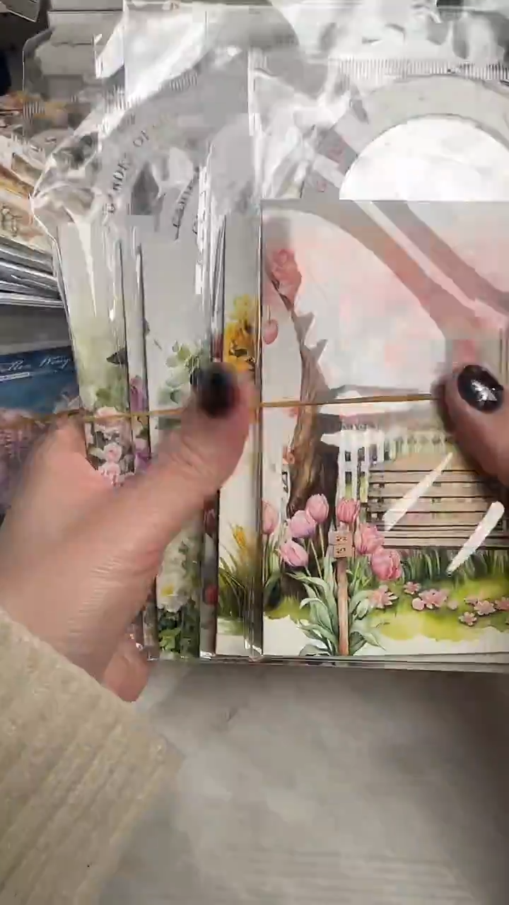 米*西西里的花园贴纸 6款