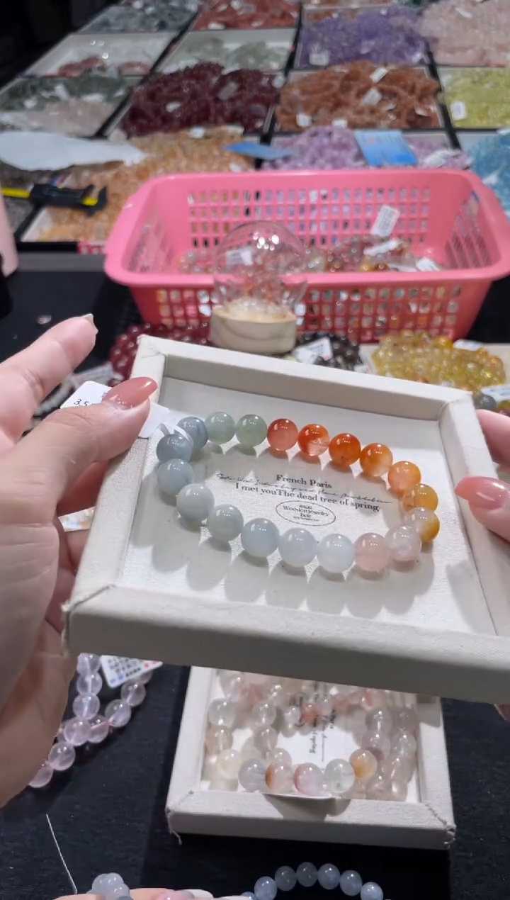 水晶手链未镶嵌207号 多样性发一8+