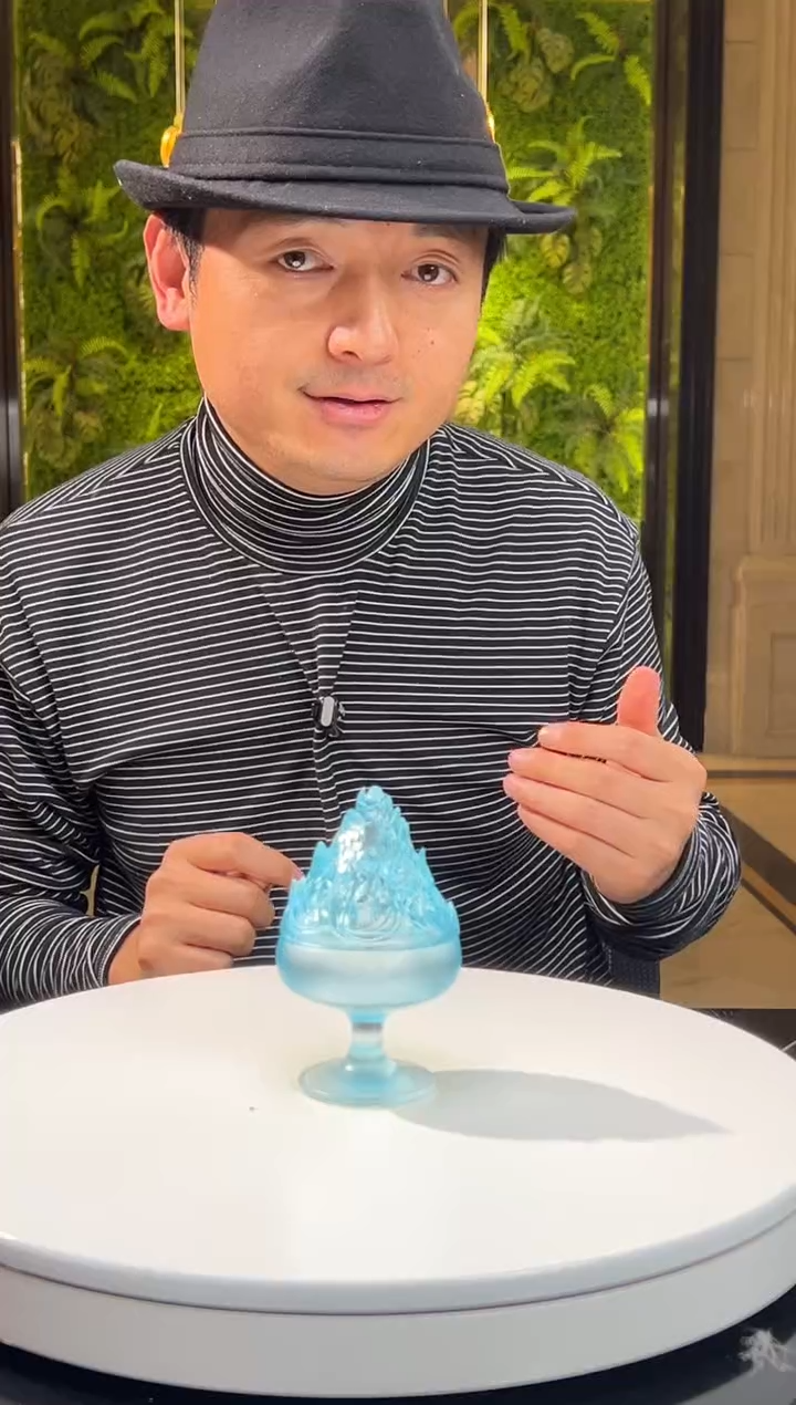 【闪购商品】摆件 DML026博山炉水晶琉璃摆件