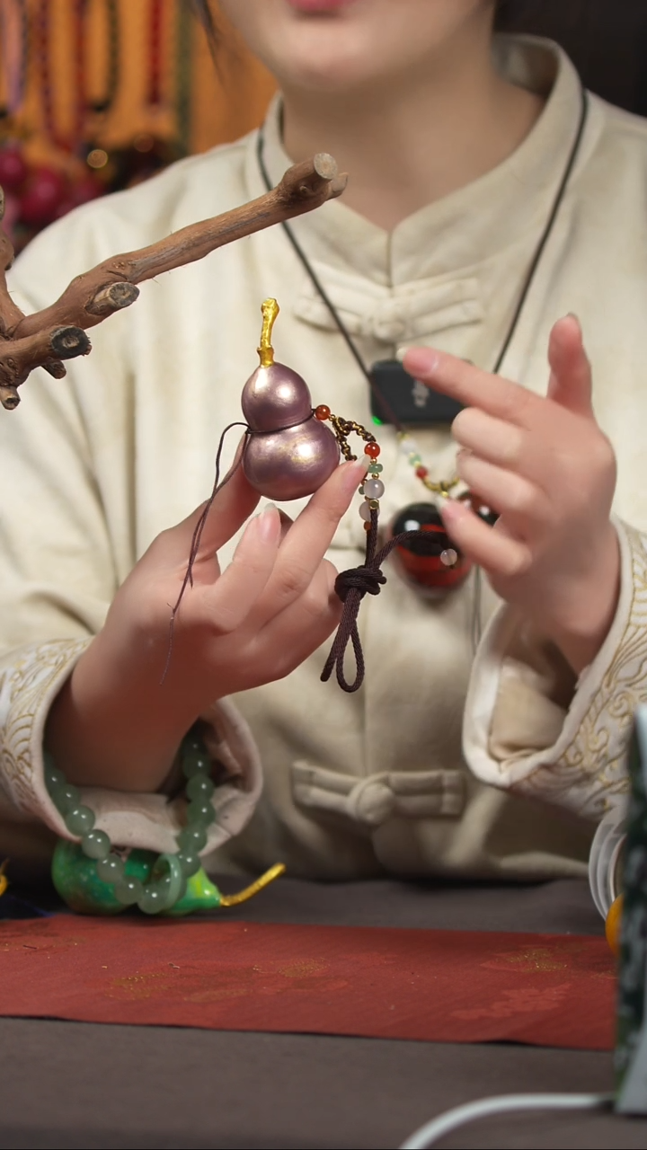 【闪购商品】1229葫芦摆件车挂手持