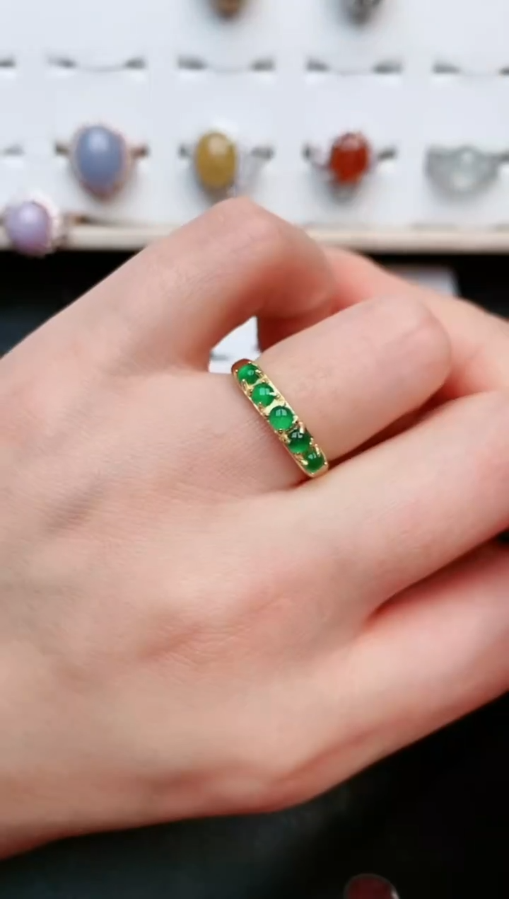 【闪购商品】翡翠戒指银S925镶嵌.....