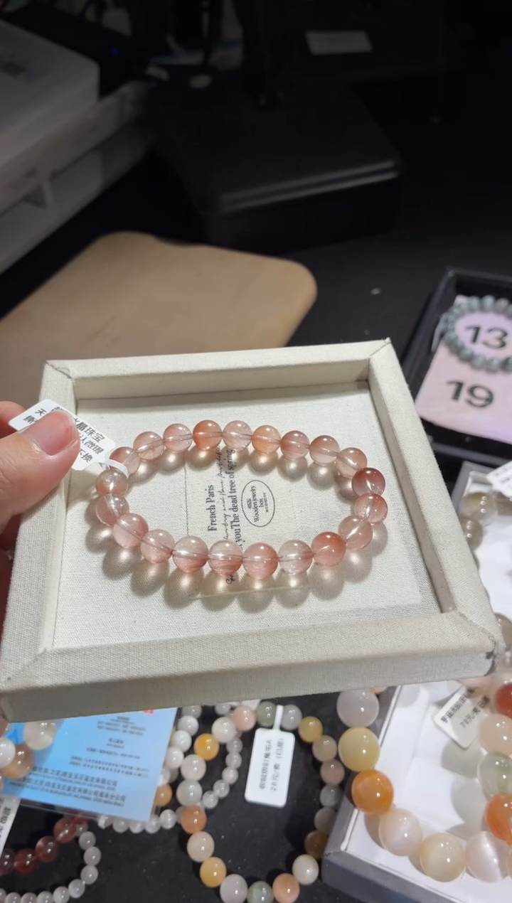 未镶嵌手链水晶19号多样性发一M9+