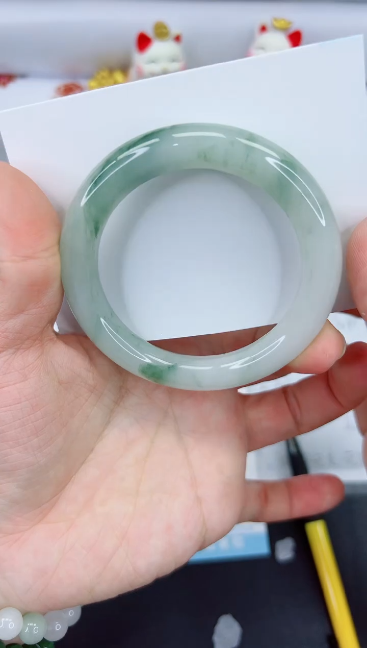 【闪购商品】石英质玉手镯未镶嵌2454-55