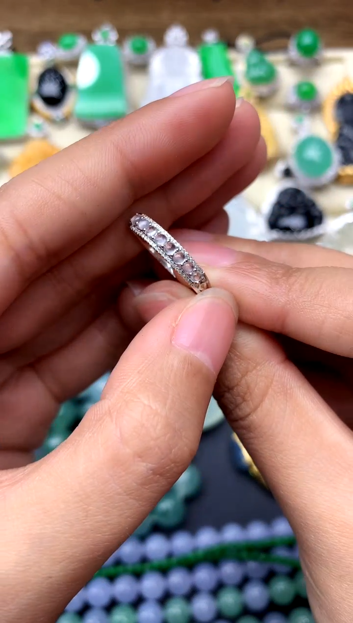 【闪购商品】翡翠戒指18K金镶嵌149-中国好珍宝