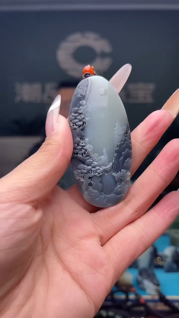 未镶嵌和田玉挂件1