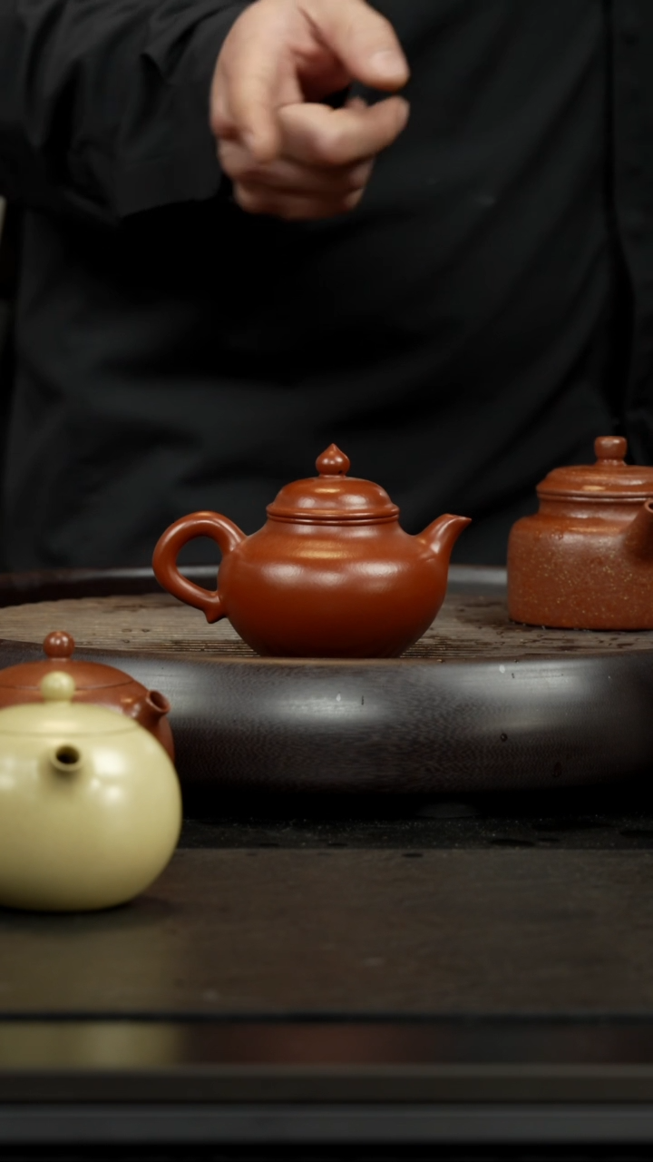 【闪购商品】紫砂茶杯鹅黄朱泥 秋水壶