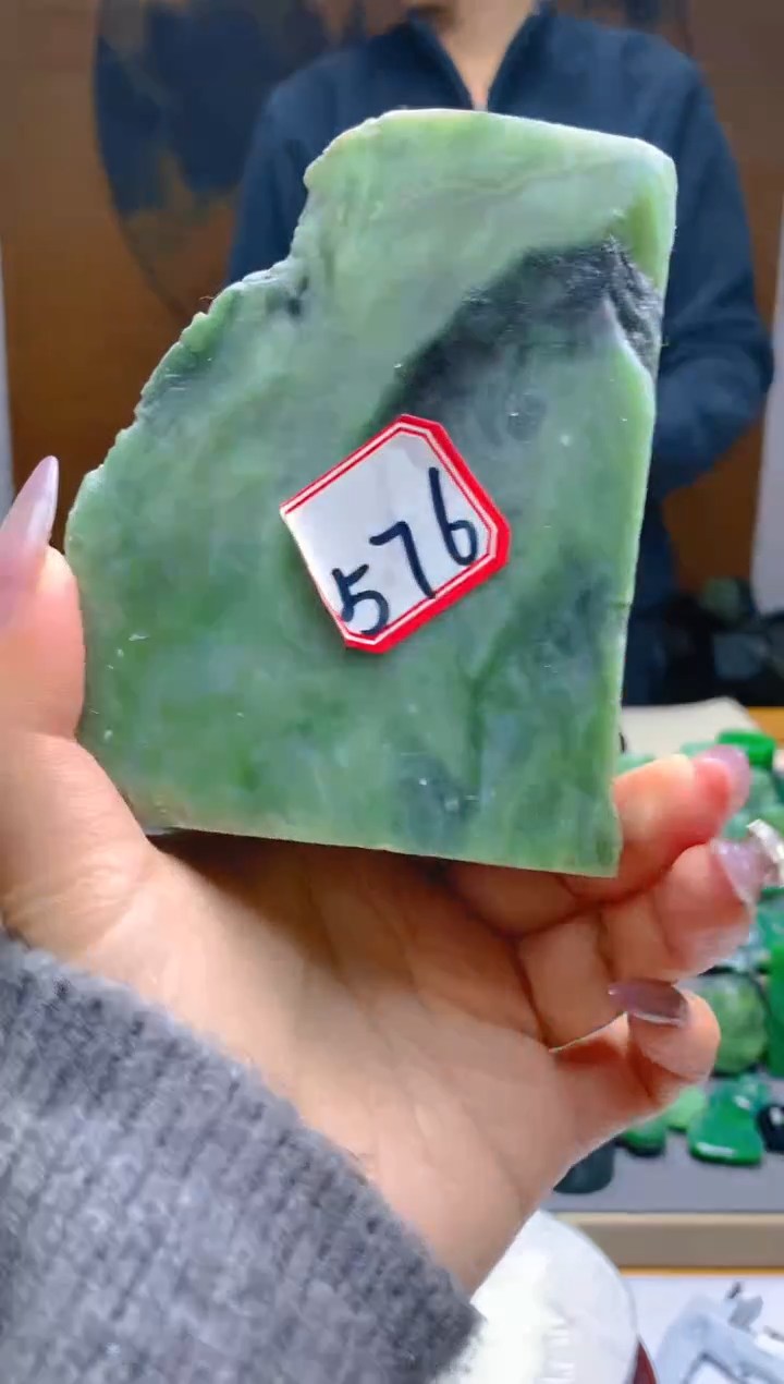 【闪购商品】和田玉（碧玉）珠宝半成品未镶嵌1