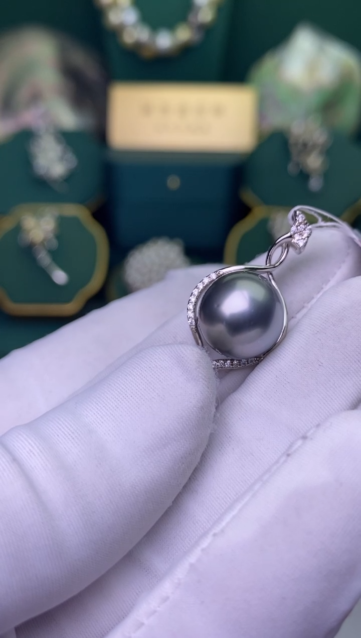 【闪购商品】海水珍珠颈饰银S925镶嵌12-13