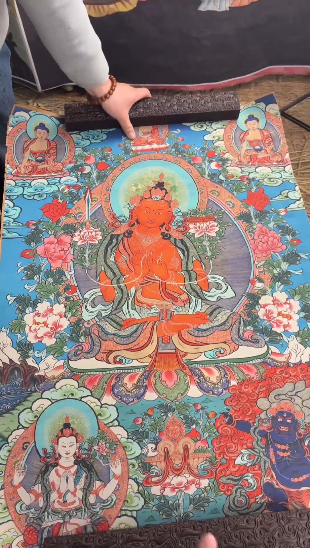 装裱画澄空梵像高端精选链接AA138