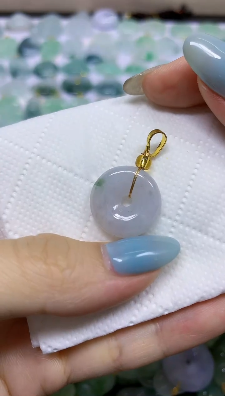 翡翠未镶嵌颈饰天然翡翠A货