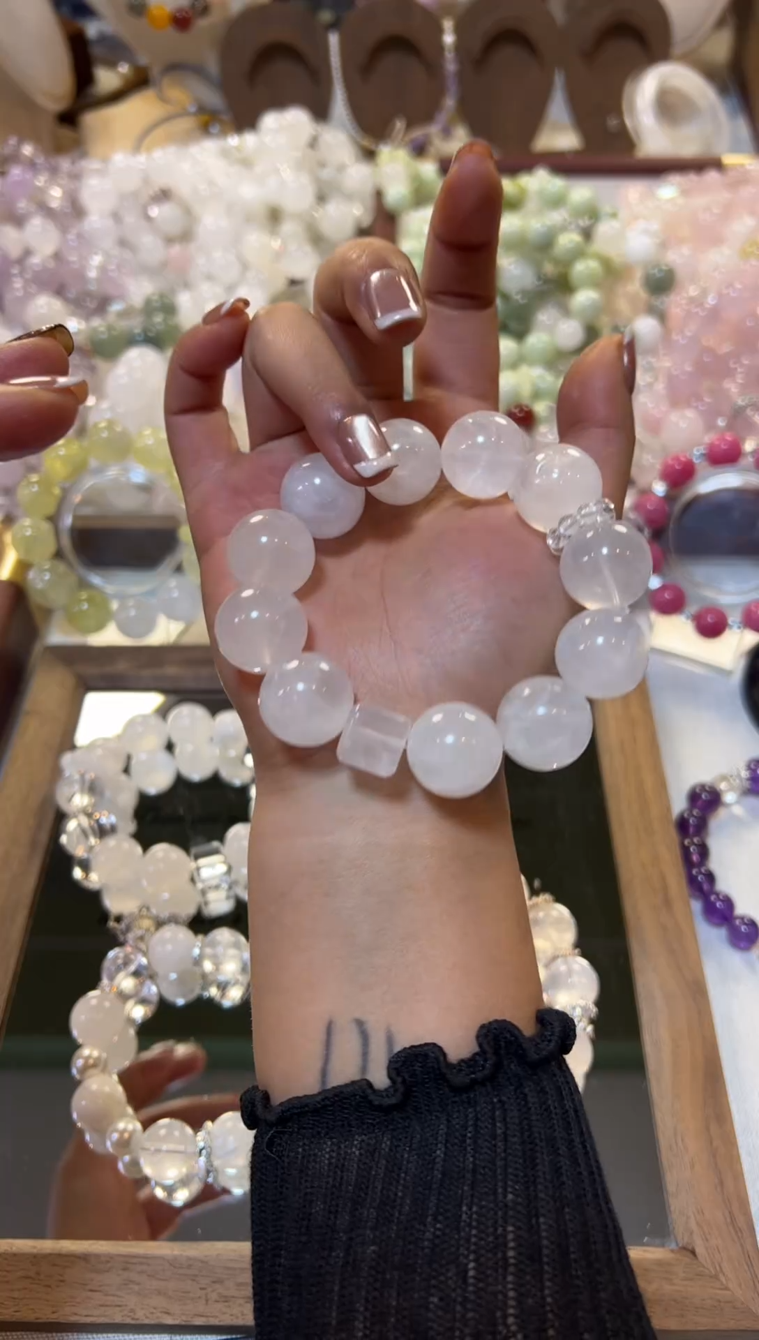 未镶嵌手串水晶（拍两单）天然水晶