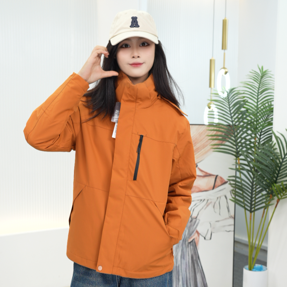 热风2025年秋季新款女士户外三合一外套F07W25702