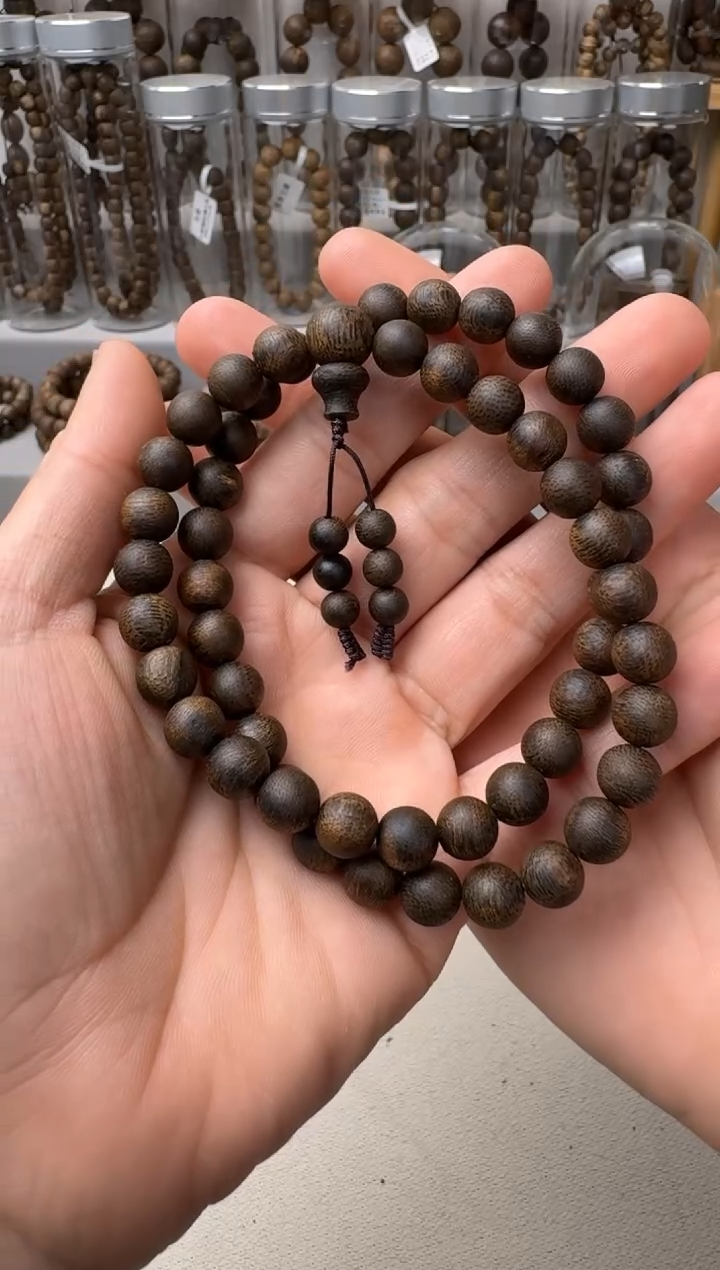 【闪购商品】沉香手串张勺子九九沉卡8+保18克+