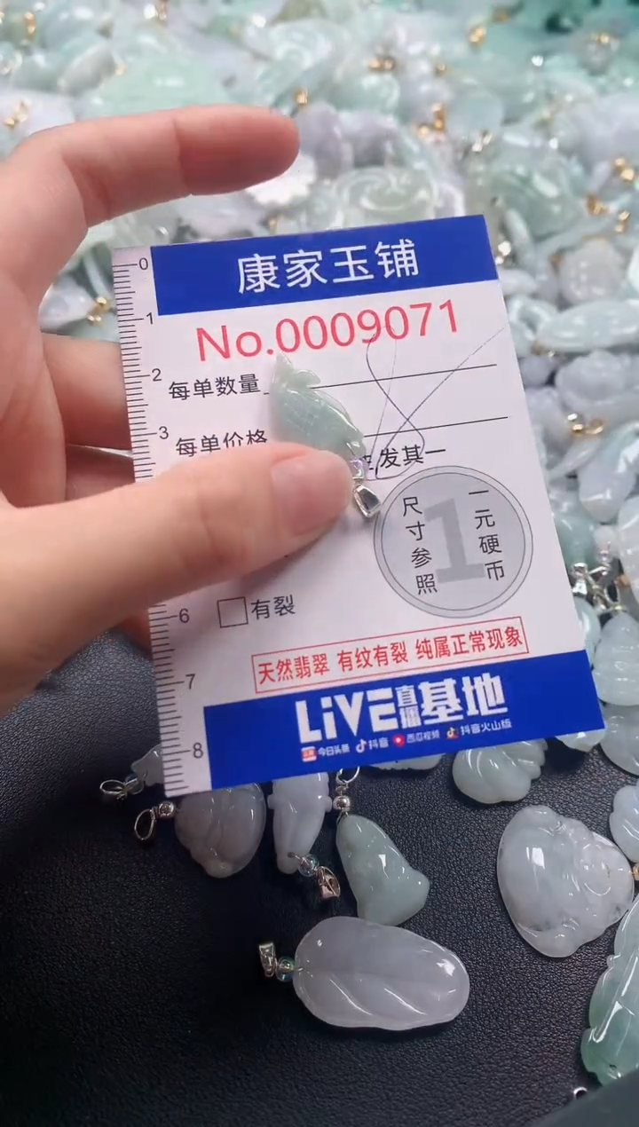 颈饰未镶嵌翡翠90711