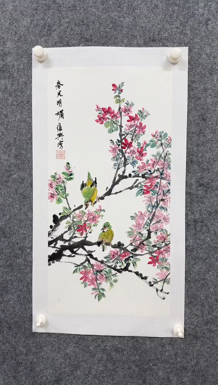 国画ST-ZFX老师绘画作品