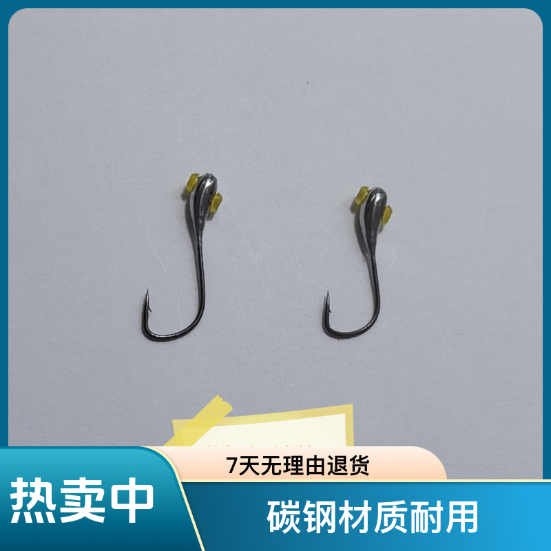 微铅级手工袖钩朝天钩钩尖锋利适合钓小鲫鱼（11枚一盒包邮）