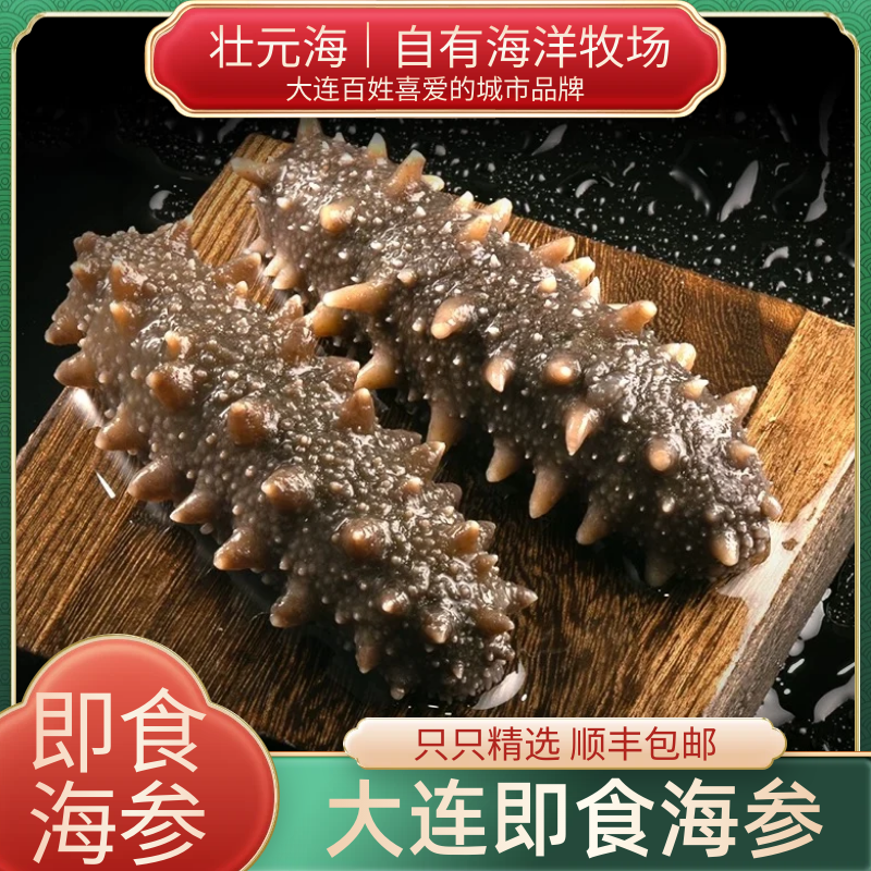 海参大连即食海参500克/袋*4袋深海无冰衣参肉厚参刺挺倒三角