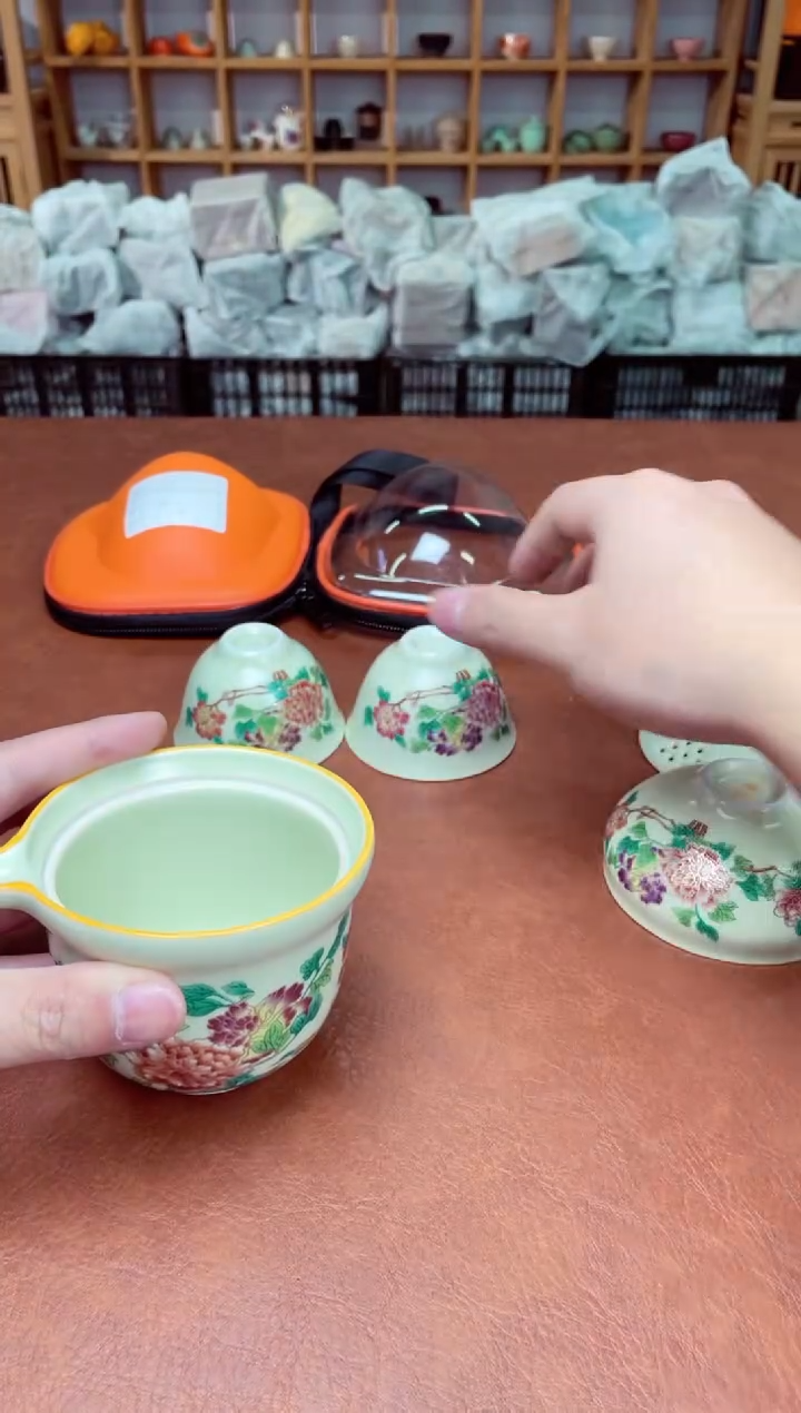 【闪购商品】摆件高端瓷器易仟杯茶器