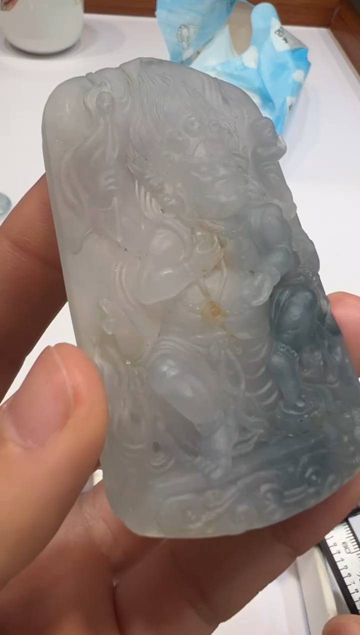 【闪购商品】定制翡翠未镶嵌大黑天