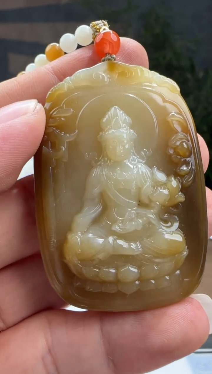 和田玉未镶嵌颈饰多样性发货1175