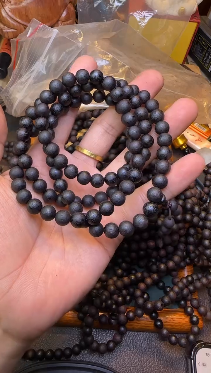 木降真香黑油多圈8mm多样性发其一