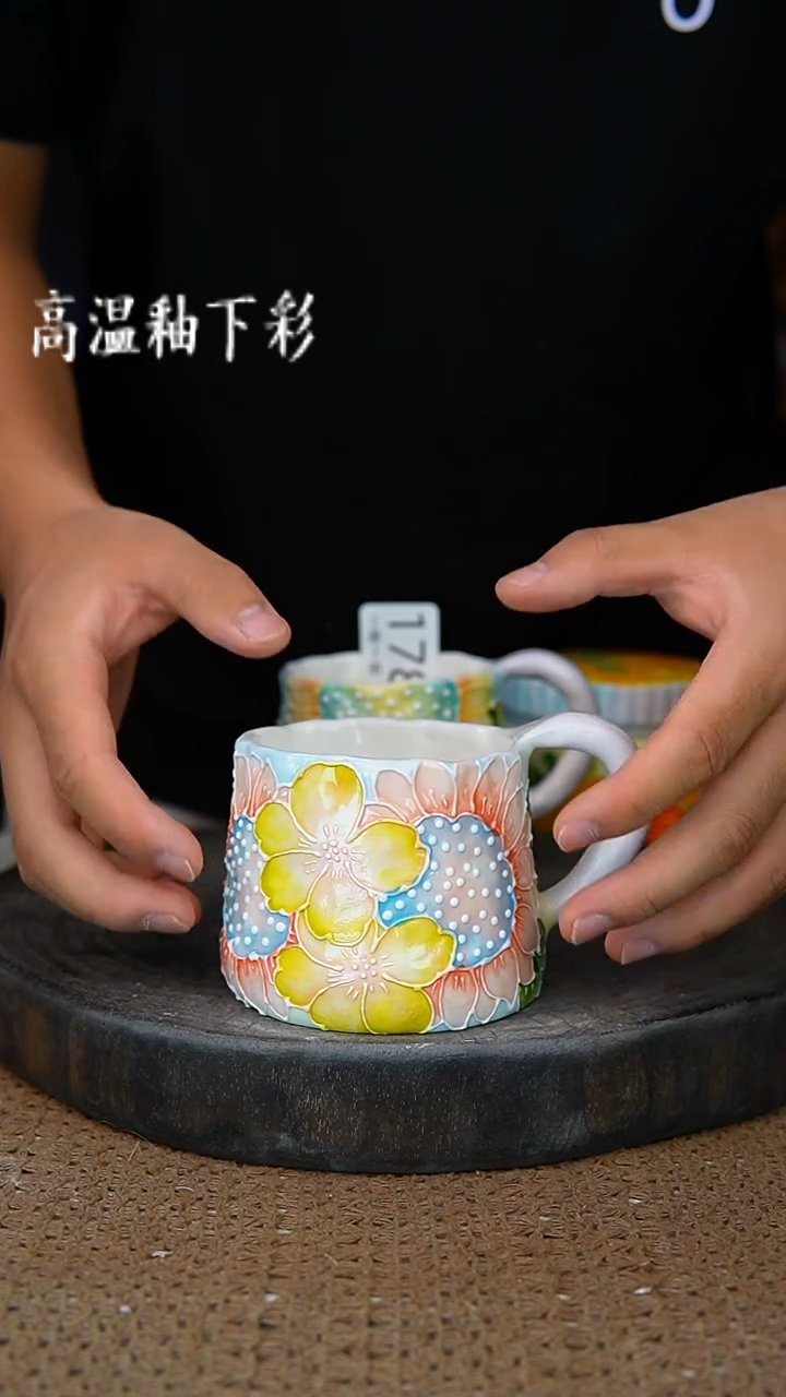 釉下彩179手工高温陶瓷