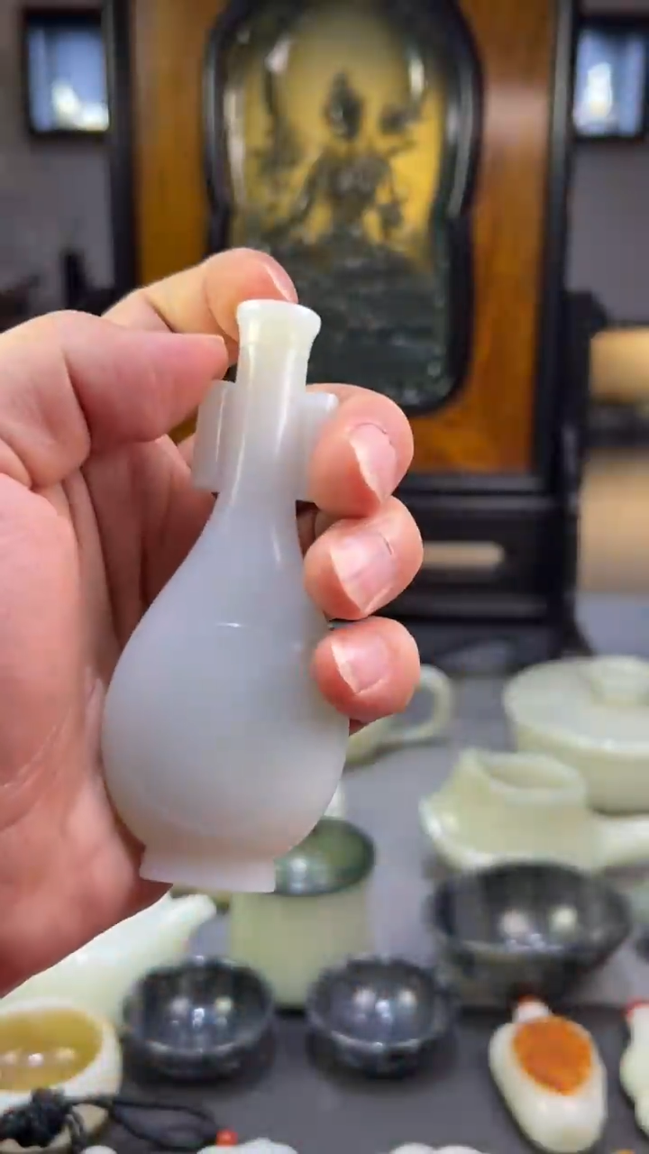 【闪购商品】和田玉玉壶未镶嵌玉壶