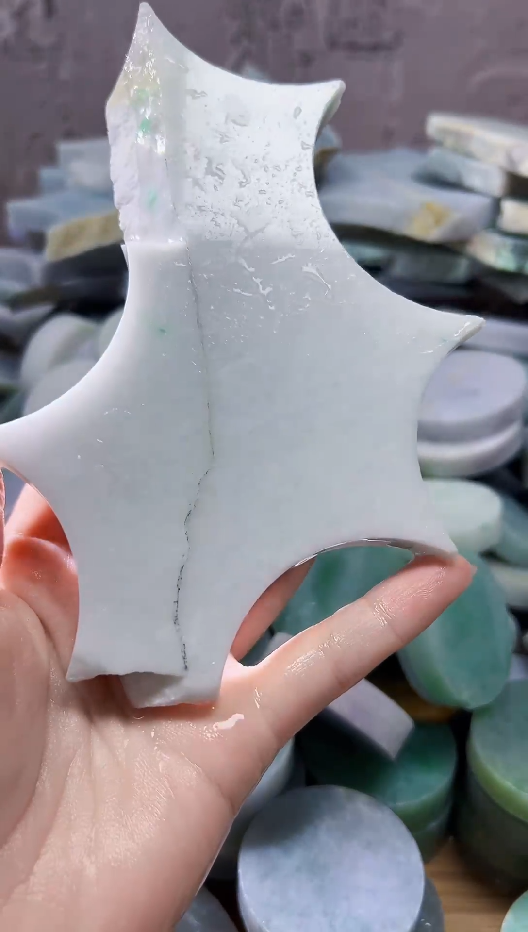 裸石翡翠天然翡翠A货余 南 591