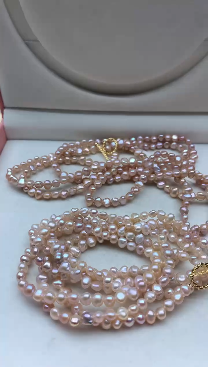 淡水珍珠未镶嵌颈饰项链多样性发其一