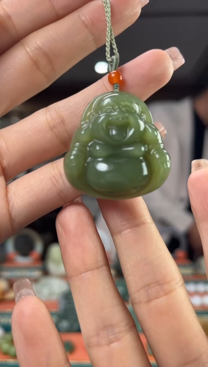 【闪购商品】和田玉颈饰未镶嵌佩佩35mm左右