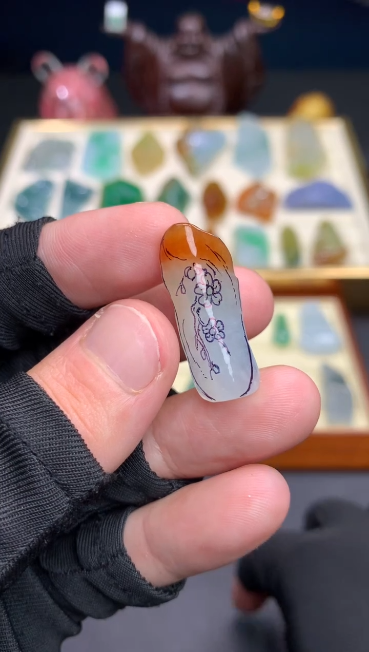 裸石翡翠十***•天然翡翠裸石（包工）