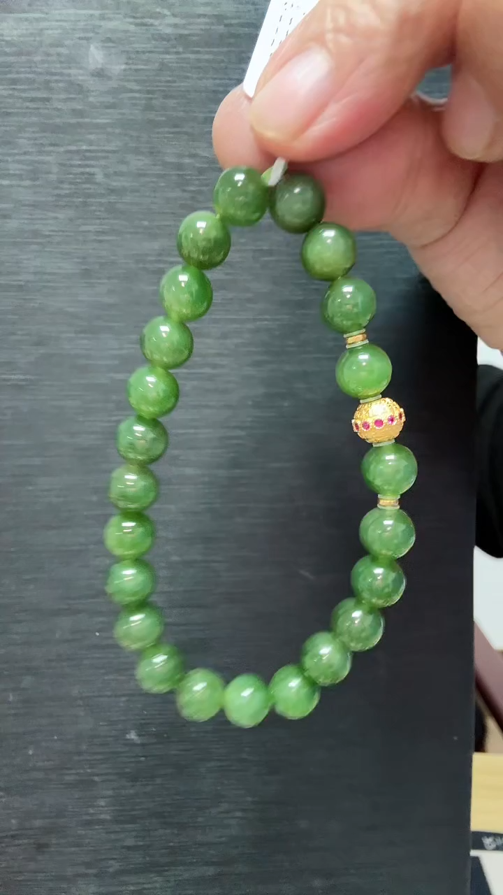 未镶嵌手串和田玉手串