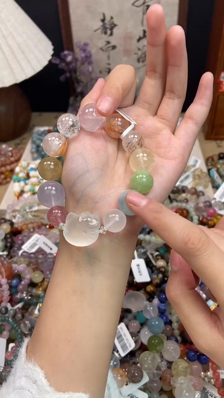 未镶嵌手链水晶203