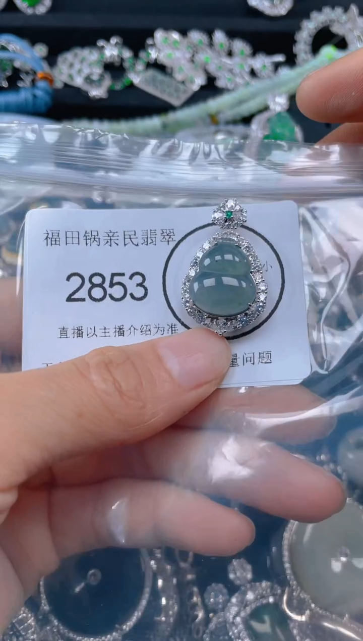 【闪购商品】翡翠吊坠(不含链)未镶嵌2853