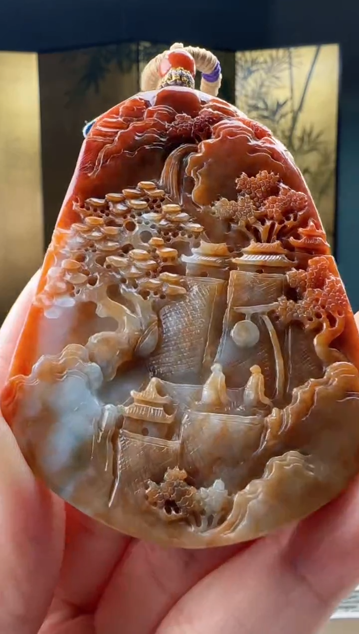 【闪购商品】翡翠颈饰未镶嵌YJ@@960Q3J14636