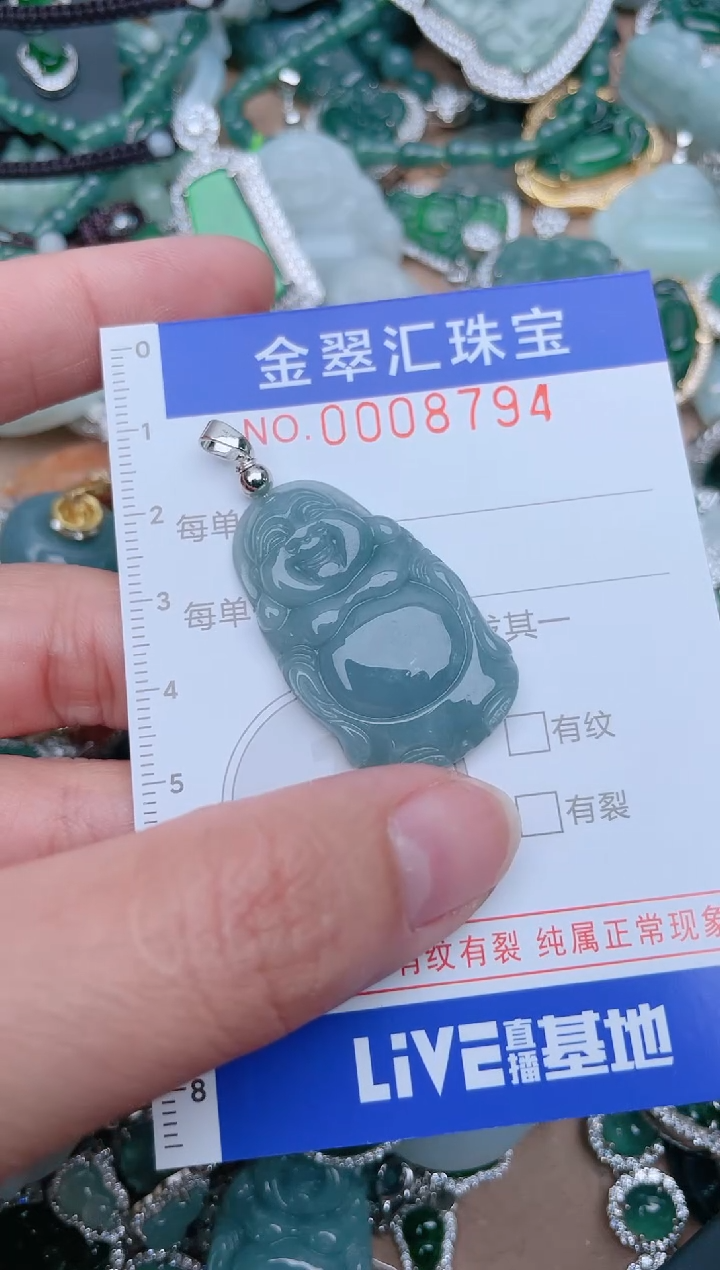 【闪购商品】翡翠颈饰未镶嵌8794....1
