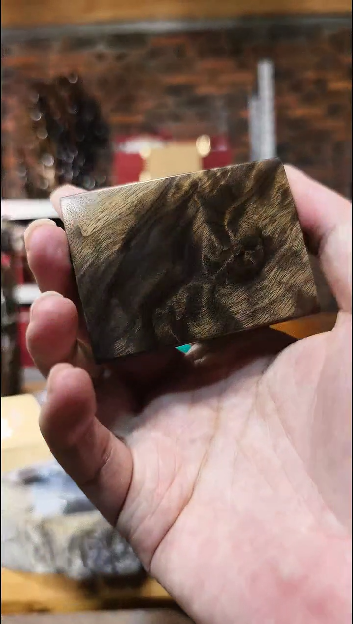 金丝楠无事牌手把件