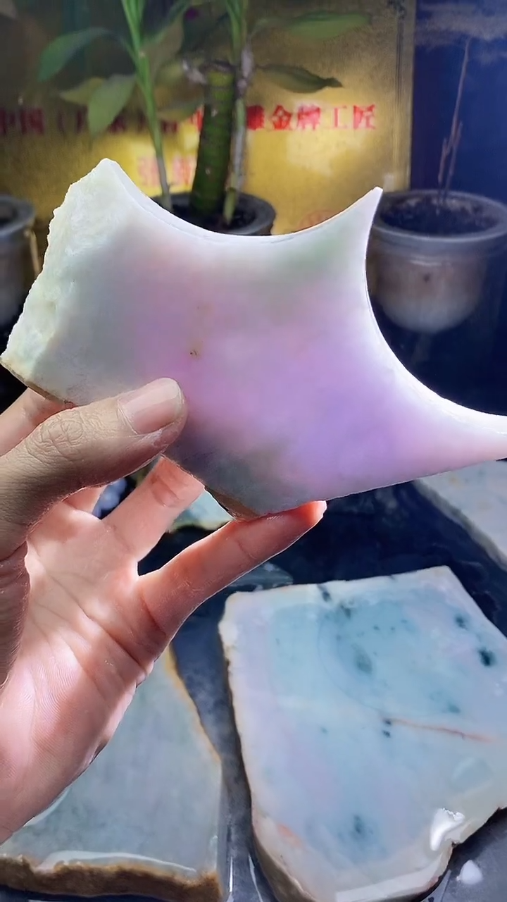 未镶嵌挂件翡翠小雨216