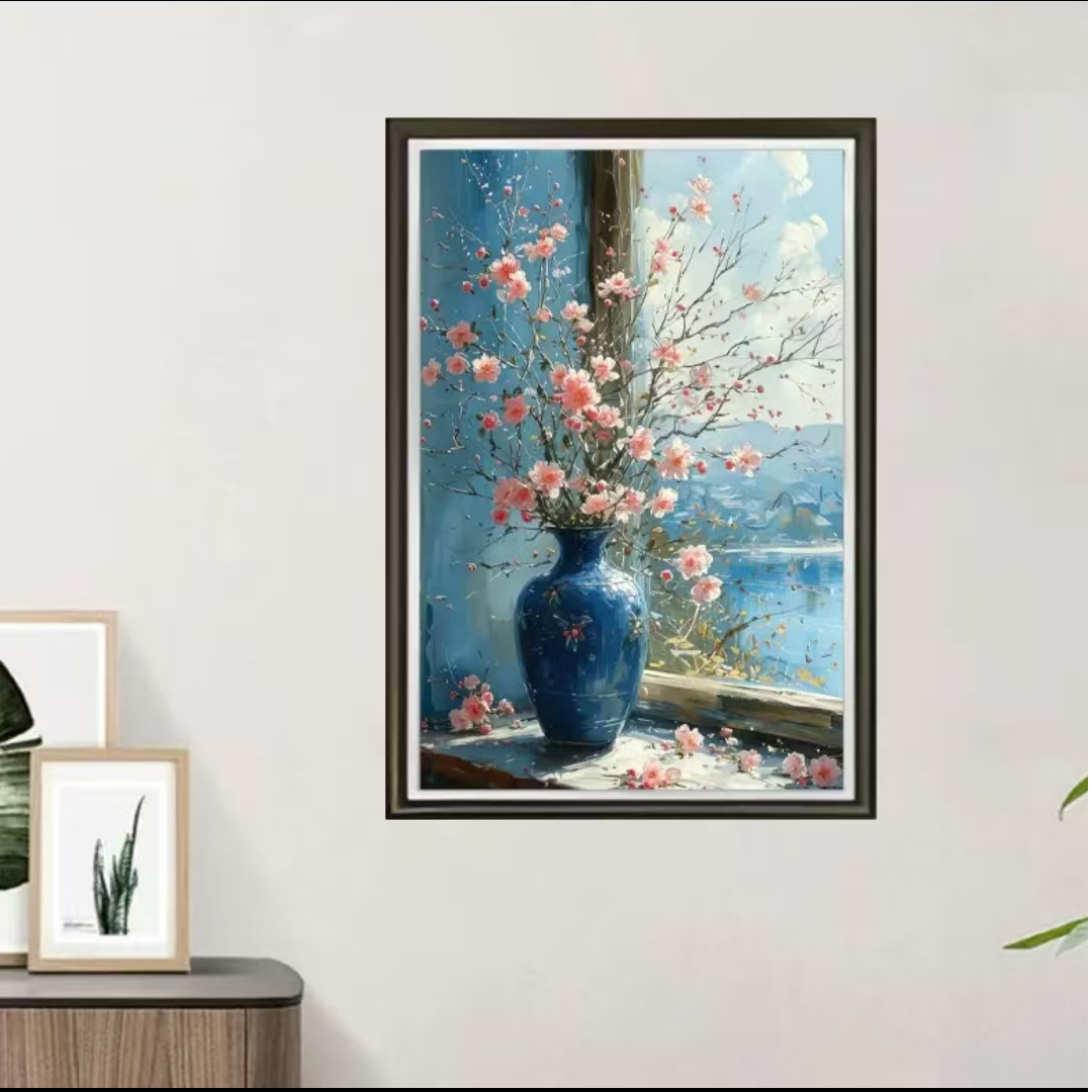 【腊梅】2011装饰画客厅餐厅玄关 楼梯尽头挂画装饰画 捡漏